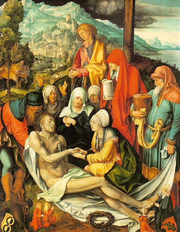 Lamentations Over the Dead Christ, Albrecht Durer